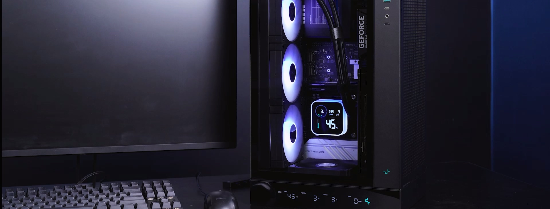 deepcool CH270 DIGITAL WH MicroATXケース CH270 DIGITAL WH - DeepCool
